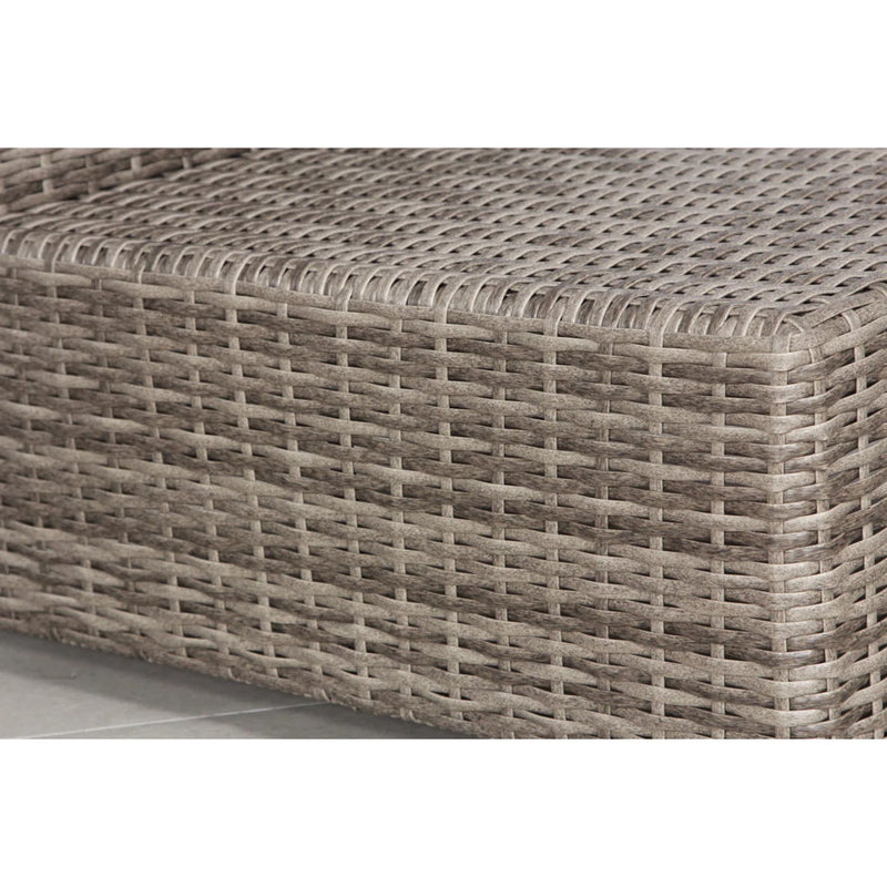 Outdoor Loveseat With Cushions - Gray / Gray Mix