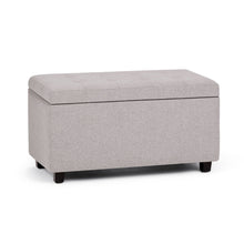 Load image into Gallery viewer, Cosmopolitan - Upholstered Storage Ottoman
