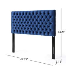 Load image into Gallery viewer, Annecy - Contemporary Upholstered Headboard

