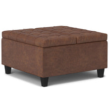 Load image into Gallery viewer, Harrison - Large Coffee Table Storage Ottoman
