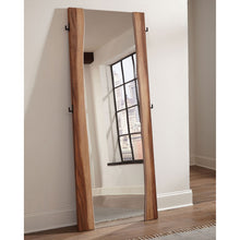 Load image into Gallery viewer, Beverly - Floor Mirror With Live Edge Design - Walnut
