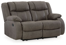 Load image into Gallery viewer, First Base - Reclining Loveseat - Gunmetal

