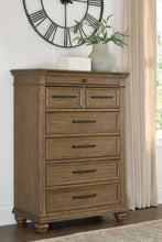 Load image into Gallery viewer, Karallin - Seven Drawer Chest - Medium Brown
