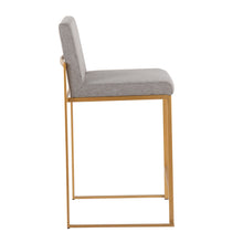 Load image into Gallery viewer, Fuji - Contemporary High Back Stylish Counter Stool
