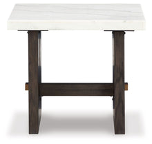 Load image into Gallery viewer, Burkhaus - Rectangular End Table - White / Dark Brown
