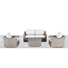 Load image into Gallery viewer, Stylish Sofa Seating Group With Cushions Perfect For Outdoor Gatherings

