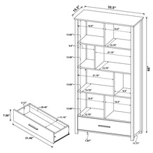 Load image into Gallery viewer, Dylan - 4 Shelf Storage Bookshelf
