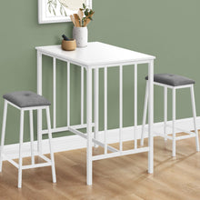 Load image into Gallery viewer, 3 Pieces Dining Set, Counter Height, Rectangular, Small, Contemporary &amp; Modern
