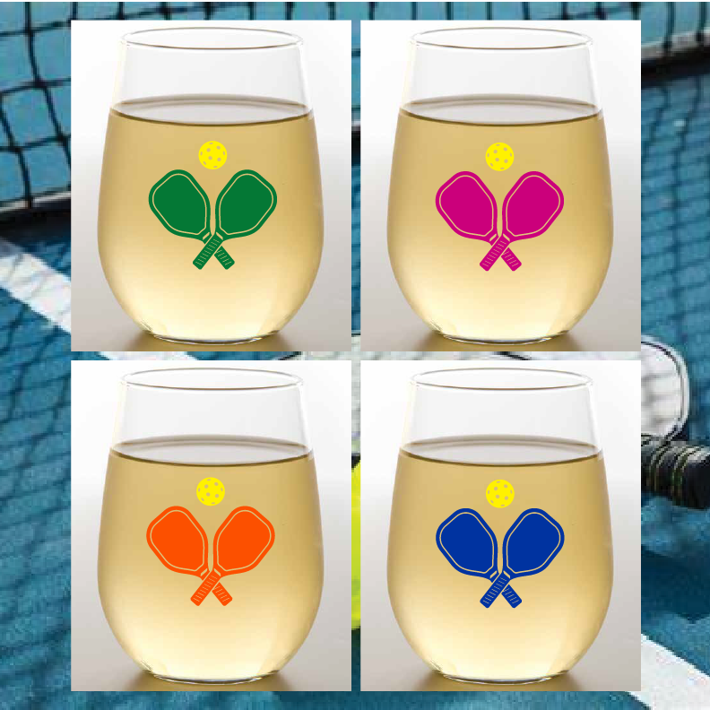 Wine-Oh! - PICKLEBALL Shatterproof Wine Glasses