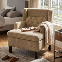 Load image into Gallery viewer, Modern Tufted Upholstered Accent Chair For Living Room
