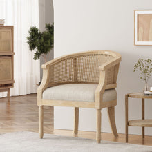 Load image into Gallery viewer, Curved Backrest Accent Chair
