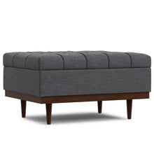 Load image into Gallery viewer, Mariah - Upholstered Lift Top Table Storage Ottoman
