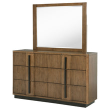 Load image into Gallery viewer, Moraga - 6 Drawer Dresser With Mirror - Ash Brown
