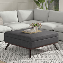 Load image into Gallery viewer, Owen - Multifunctional Square Coffee Table Storage Ottoman
