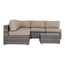 Load image into Gallery viewer, Seating Set With Cushions Handcrafted Wicker Design
