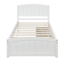 Load image into Gallery viewer, Platform Bed &amp; Headboard, Footboard And Wood Slat Support
