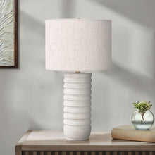 Load image into Gallery viewer, Table Lamp, Lighting, Resin, Transitional - Cream
