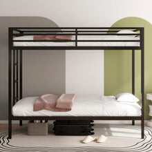 Load image into Gallery viewer, Adam - Twin Over Twin Bunk Bed - Black
