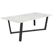Load image into Gallery viewer, Vesper - Dining Rectangular Table - White Marble
