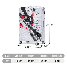 Load image into Gallery viewer, Luggage With Printed Pattern, Combination Lock
