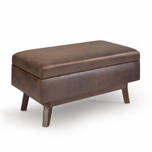 Load image into Gallery viewer, Owen - Upholstered Rectangular Storage Ottoman
