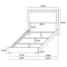 Load image into Gallery viewer, Jeremiah - LED Panel Bed With Touch Controlled Lighting
