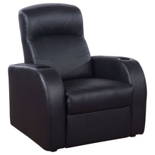 Load image into Gallery viewer, Greenfield - 3 Seater Home Theater With 2 Wedge Consoles - Black
