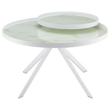 Load image into Gallery viewer, Shayne - Round Top Coffee Table With 2 Tier Design

