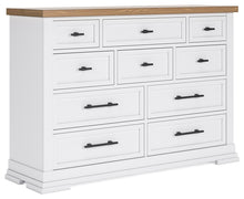 Load image into Gallery viewer, Ashbryn - Dresser - White / Natural
