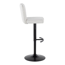 Load image into Gallery viewer, Henry - Contemporary Adjustable Barstool &amp; Swivel With Rounded T Footrest (Set of 2)
