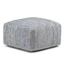 Load image into Gallery viewer, Nate - Handcrafted Square Pouf
