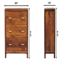Load image into Gallery viewer, Regency - 3 Drawer Chest - Brown
