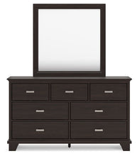 Load image into Gallery viewer, Covetown - Dresser And Mirror - Dark Brown
