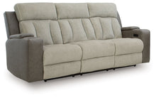 Load image into Gallery viewer, WhipLash - Power Reclining Sofa With Adj Headrest - Sisal
