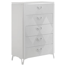 Load image into Gallery viewer, Buckley - 5 Drawer Chest - Gloss White
