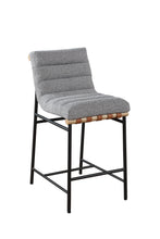 Load image into Gallery viewer, Lahni - 17" Boucle Fabric Counter Height Chair
