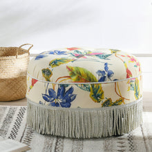 Load image into Gallery viewer, Yolanda - Round Upholstered Accent Ottoman
