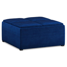Load image into Gallery viewer, Avalon - Square Coffee Table, Storage Ottoman

