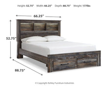 Load image into Gallery viewer, Drystan - Panel Bookcase Bed
