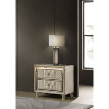 Load image into Gallery viewer, Mika - 2 Drawer LED Nightstand With USB
