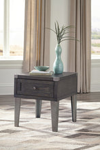 Load image into Gallery viewer, Todoe - Rectangular End Table - Dark Gray
