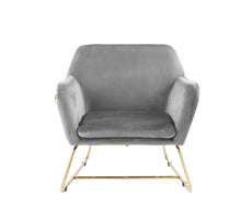Load image into Gallery viewer, Keira - Accent Chair With Metal Base
