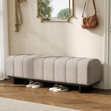 Load image into Gallery viewer, Indoor Dining Bench For Dining Room - Oatmeal
