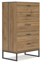 Load image into Gallery viewer, Deanlow - Five Drawer Chest - Honey
