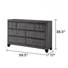 Load image into Gallery viewer, Sophia - 7 Drawer Dresser
