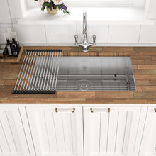 Load image into Gallery viewer, Modern Style Undermount Sink With Stainless Steel, Deep Single Bowl
