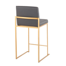 Load image into Gallery viewer, Fuji - Contemporary High Back Stylish Counter Stool
