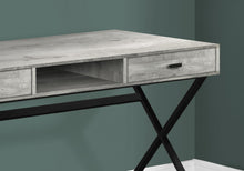 Load image into Gallery viewer, Computer Desk For Home Office, Laptop, Storage Drawers, Glossy Contemporary &amp; Modern
