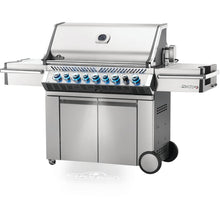 Load image into Gallery viewer, Napoleon Prestige PRO 665 Propane Gas Grill with Infrared Rear Burner and Infrared Side Burner and Rotisserie Kit
