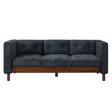 Load image into Gallery viewer, 3 Seater Sofa With Square Arms, Tufted Pillow Back For Living Room
